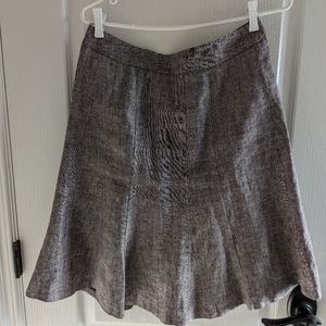 RW&Co lined linen skirt